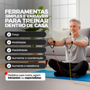 Kit 11 Peças Elásticos  Sua Academia em Casa + (BRINDES GRÁTIS)