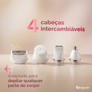 Depilador Elétrico 4 em 1 - DermaSilk™