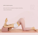 Bloco de Yoga FitMode® – Apoio Seguro para Alongamento, Equilíbrio e Postura | Ideal para Prática Confortável aos 40+