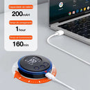 Massageador Elétrico Portátil FitMode® – Alívio Rápido de Dores Musculares em Qualquer Lugar | Recarregável e Ideal para 40+