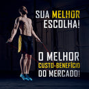 Kit Funcional FitMode® – Roda Abdominal, Barra de Flexão e Corda de Pular para Fortalecimento e Queima Calórica em Casa 40+