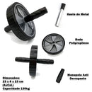 Kit Funcional Completo FitMode® – 6 Itens para Treinar em Casa com Segurança e Eficiência 40+ | Colchonete, Caneleira, Halter, Roda Abdominal, Extensor e Corda