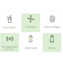 Garrafa Juicer Liquidificador Elétrico Portátil Recarregável COPO 350ml